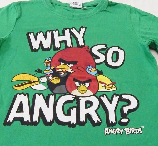 T-Shirt Gr. 128 von Angry Birds (1819)